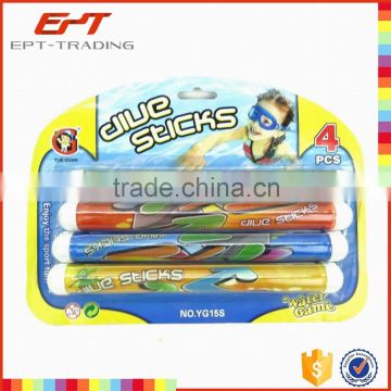 Swimming pool play toys 4pcs diving stick for sale