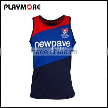 Polyester Running vest,quick dry running vest, sublimation running singlet