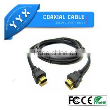 HDMI 1080HD black cable Direct marketing 2male