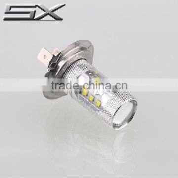 Super bright led headlight bulb H7 crees 80W fog bulb light