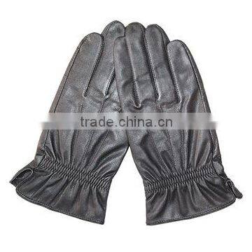 Classic sheepskin leather dress gloves for men