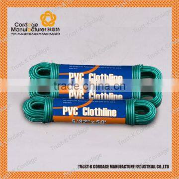 Best seller! 4mm PVC Clothesline with wire core