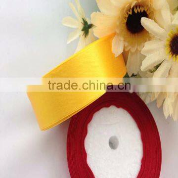 Wholesale 100% Polyester Satin Ribbon Bulk Christmas Satin Ribbon,China Ribbon Supplier 25yards/roll