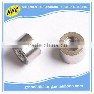 brass interthreaded cylindrical hollow nonstandard bolt and nuts