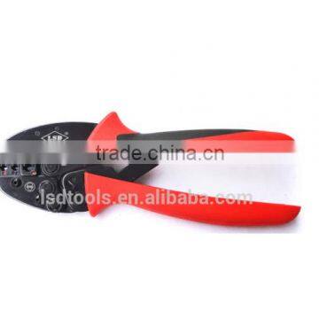 CE ROHS experience production for 10years LSDgood qutails pliers for surge connectors S-056YJ ratchet hand crimping tools