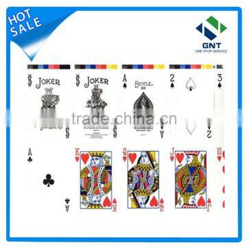 White pvc plastics sheet for playing cards