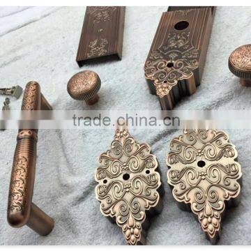 Aluminium alloy bronze door handle hardware