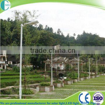 CE ISO approved integrated solar street light all in one