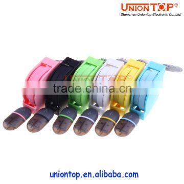 colorful long length micro usb data cable usb charger cable data usb cable for mobile phone