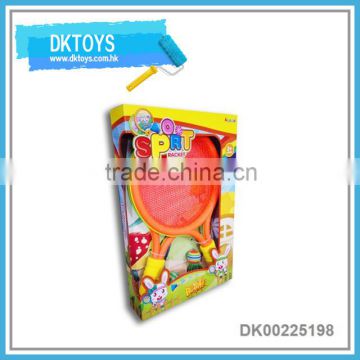 Hot Sale New Sport Item Cotton Net Racket Set With Ball Kids Fun Activity Toys