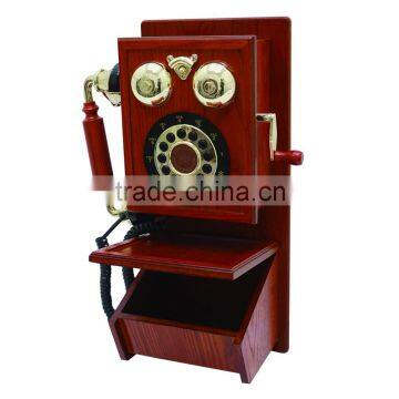 WALL MOUNT PHONE - RETRO TELEPHONE BOX