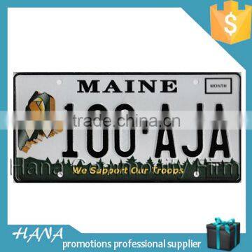 metal sign personalized custom made license plate prices