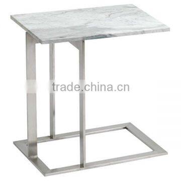 White Marble side table 1028