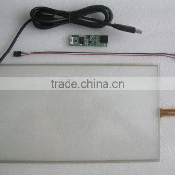 GreenTouch 4 wire resistive touch screen,13.3 inch resistive touch screen manufacturer