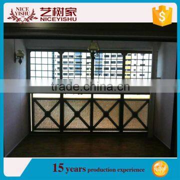 New style wrought iron window grills wholesale