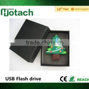 Christmas gift pvc shark usb flash drive