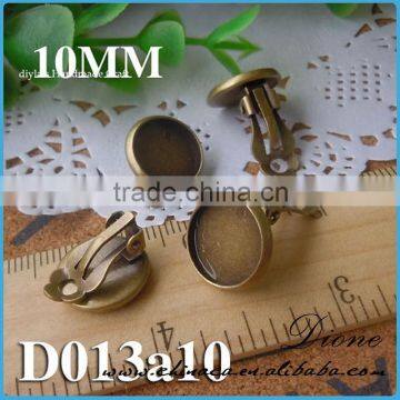 Hot Sell 2015 Fashion Earring Set Clips Bronze Earrings Findings photo-4
