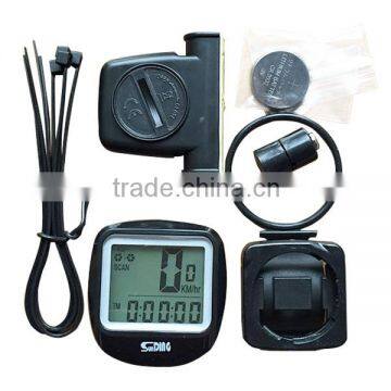 Digital Bike Computer LCD Display Sunding Wireless Cycle Odometer OEM photo-3
