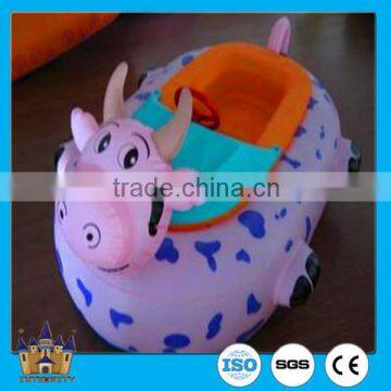 new style!! hot swimming pool inflatable water battery bumper boats rides amusement park equipment