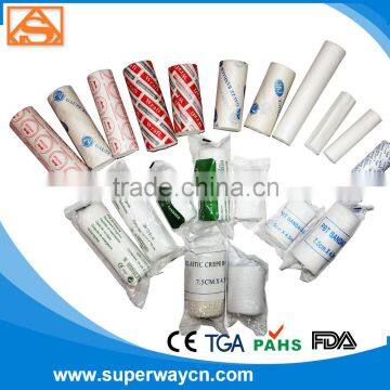 Gauze bandage and PBT elastic bandage CE &ISO. FDA