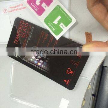 100% protected less than us$1 for your mobile screen for iphone 4 clear handness glass screen protector for iPhone6 plus