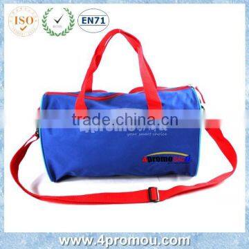 Blue duffel bag/ travel bag