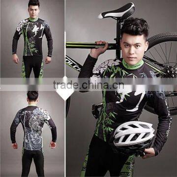 New design men black trek cycling clothing suit 2014 popular OEM cycling jersey