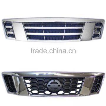 Newest narrow wide body spare auto parts chrome front grille grill 1880 1695 for Japanese Caravan Urvan E26 NV350