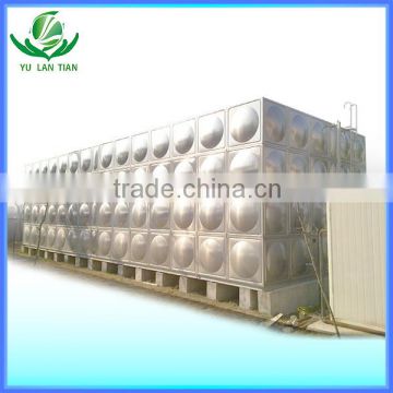 sectional panel water storage tank with protect function