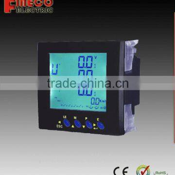 PM837 three phase digital ac power meter multi rates digital panel meter 96*96mm