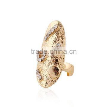 Women New Geometry Joint Fingernail Ring