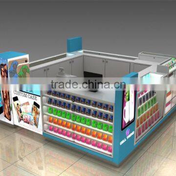 2015 10ft by 10ft mobile phone case kiosk manufacturer | cell phone kiosk design