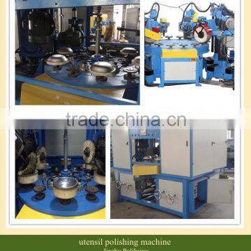 Rotary Table Dis-casting Fittings Automatic Polishing Machine