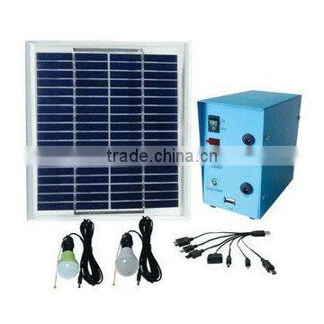 5W Rechargeable solar light system for African Family Use enjoying brightness and power anywhere anytime