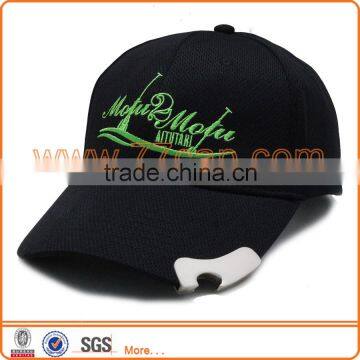 Good Quality Dry Fit Beer Bottle Cap Hat Opener Baseball Cap