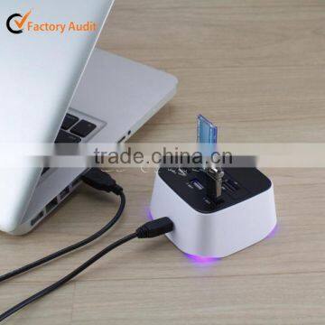 Manufacturers china birthday gift multiple usb hub/sd card usb adapter/sd card slot to usb adapter