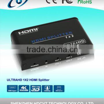 Ultra HDMI Splitter 1x2, 4K*2k, high quality