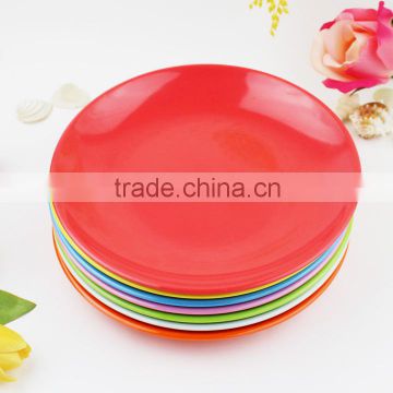 8K colorful melamine tray