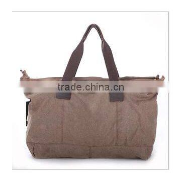 fabric material casual canvas vintage multi-functional bag