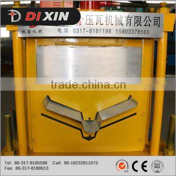 Dixin metal roof ridge cap roll forming machine