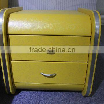 Modern Design King Size Wooden Leather Bed photo-5