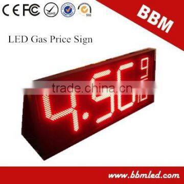 digits gas price led display