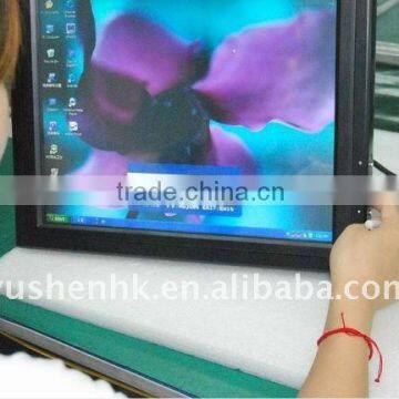 15 inch TFT LCD touch screen monitor low cost with POS base HDMI VGA AV 01