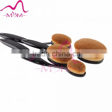 Hot Selling 10pcs Pro Oval Toothbrush Shape Makeup Brushes