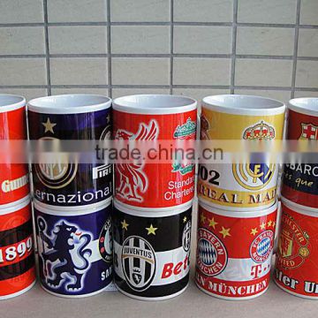 World cup 2014 ceramic cup with beautiful decal