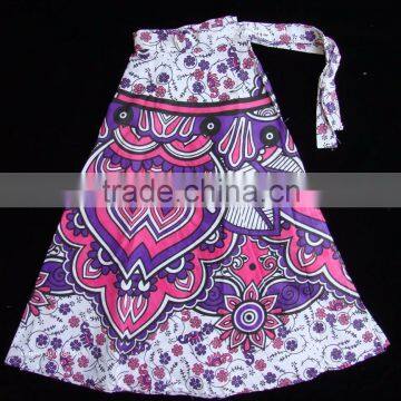 Black and White New Round Mandala Skirt Cotton Jaipuri Printed Boho Hippie Gypsy Wrap Around Skirt