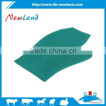 high quality PVC grooming glove in horse products