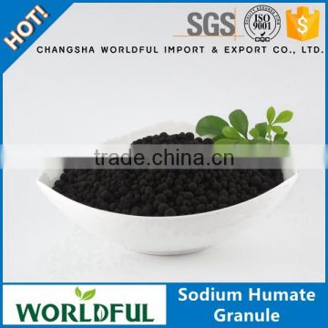 Sell humic acid sodium huamte granule, 100% pure sodium humate for water treatment