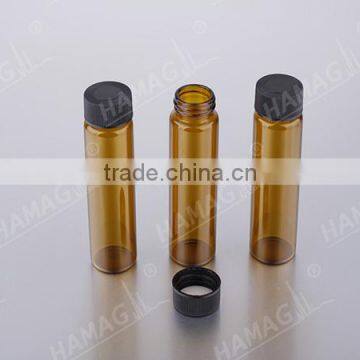 12ml Storage Vials Clear Screw Top Sample Vials With Caps and Septa