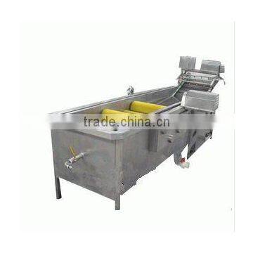 Hair roller vegetable cleaning machine